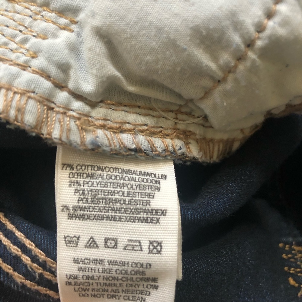 Free People Skinny Ankle Jeans 26 medium wash - Picture 7 of 7
